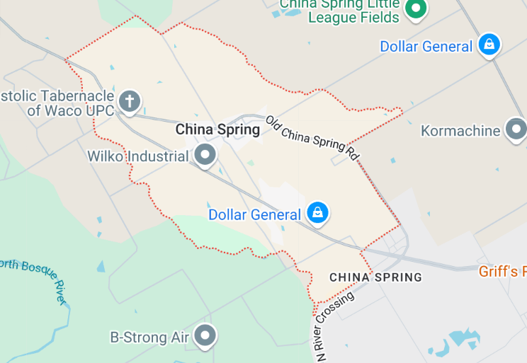 China Spring Service Area