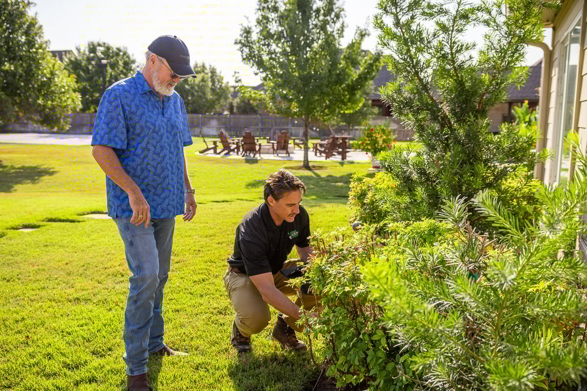 Landscape Maintenance customer homeowner account manager walk through 3