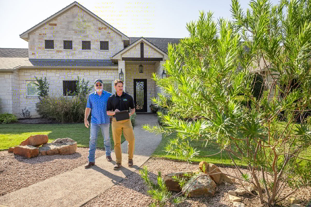 Landscape Maintenance customer homeowner account manager walk through 5
