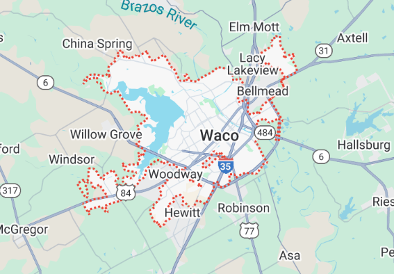 Waco Map