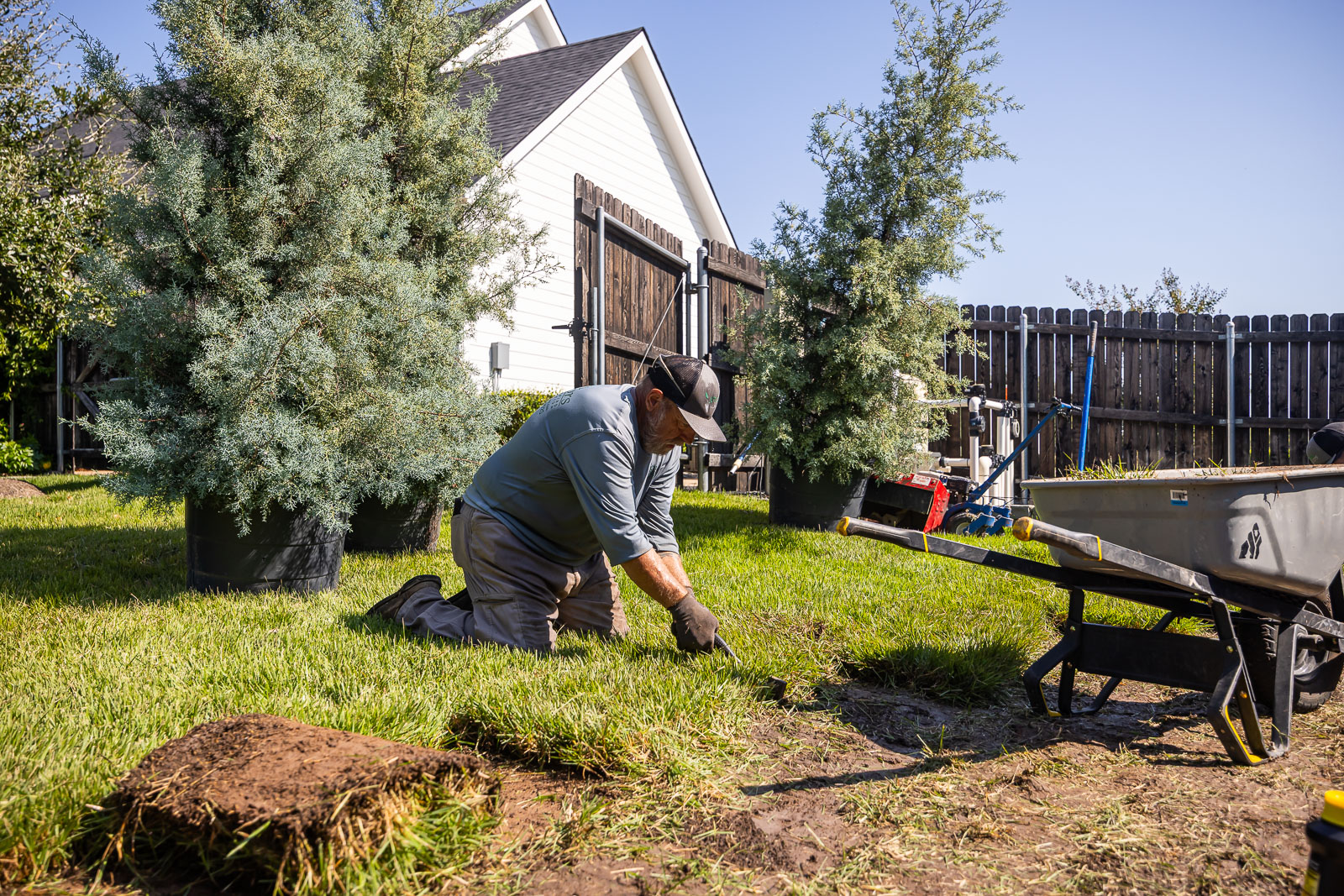 crew sod installation 1
