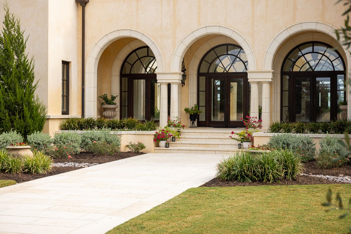residential property landscape front of house 1-1